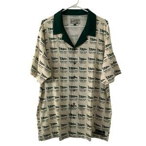 Bogey Boys Men's Logo Button Front Retro Golf Bowling Style Shirt S Small New
